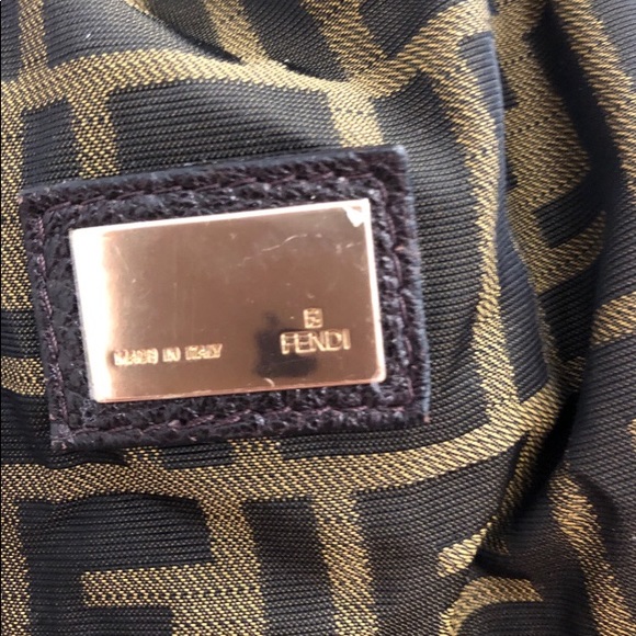 *RARE*Authentic Fendi Spy Sequin Tassel Disk Bag - Picture 4 of 8